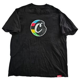 Cookies Black Multicolor Logo Tee